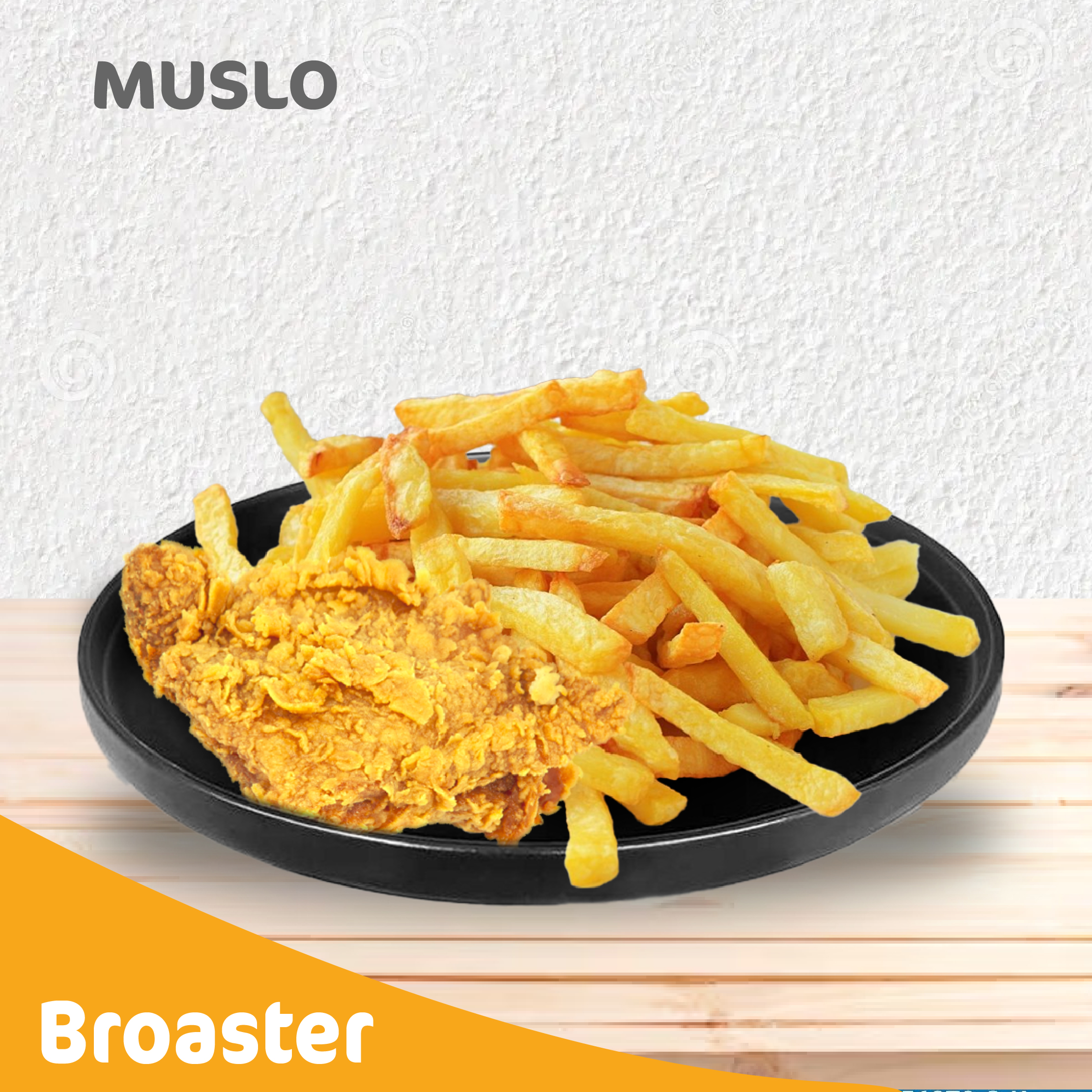 Broaster Muslo