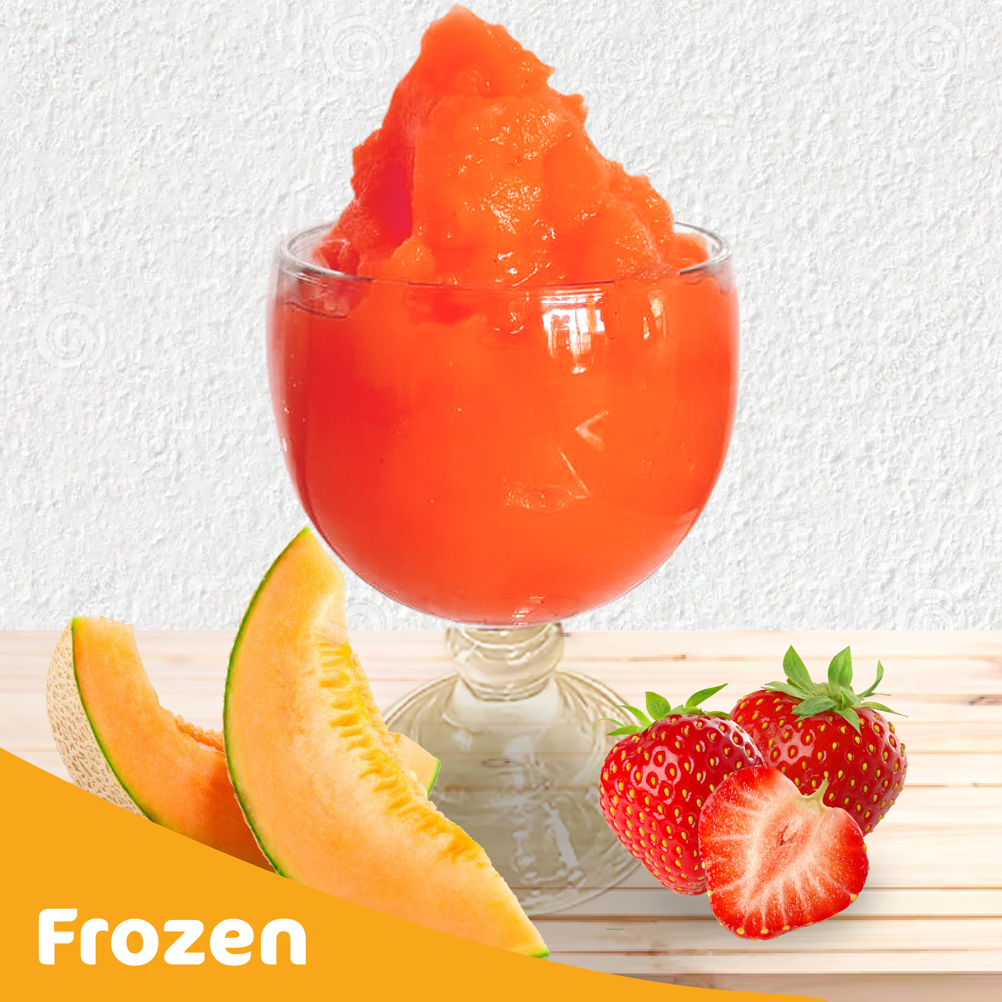 Melón + Fresa Frozen